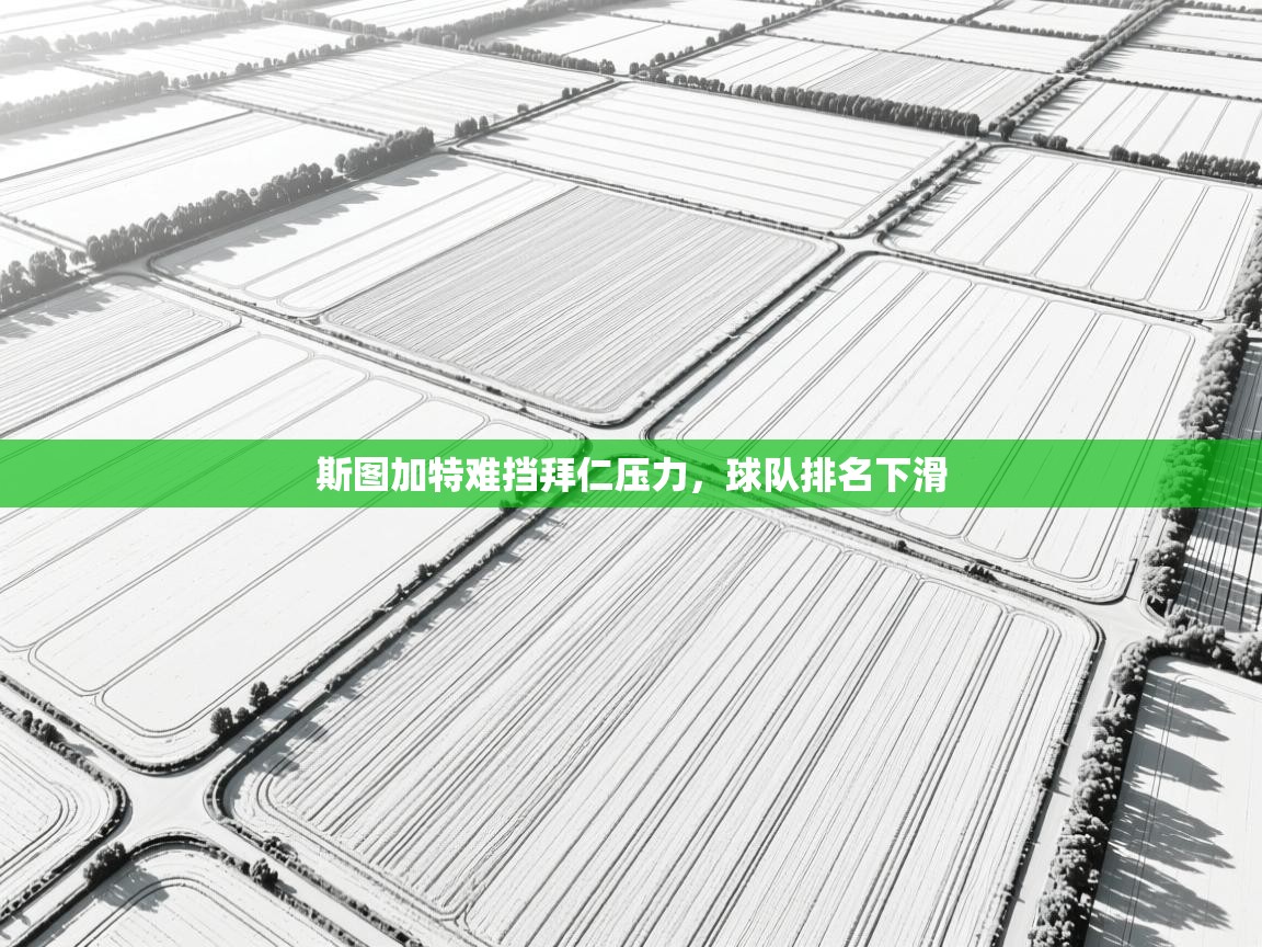 斯图加特难挡拜仁压力，球队排名下滑